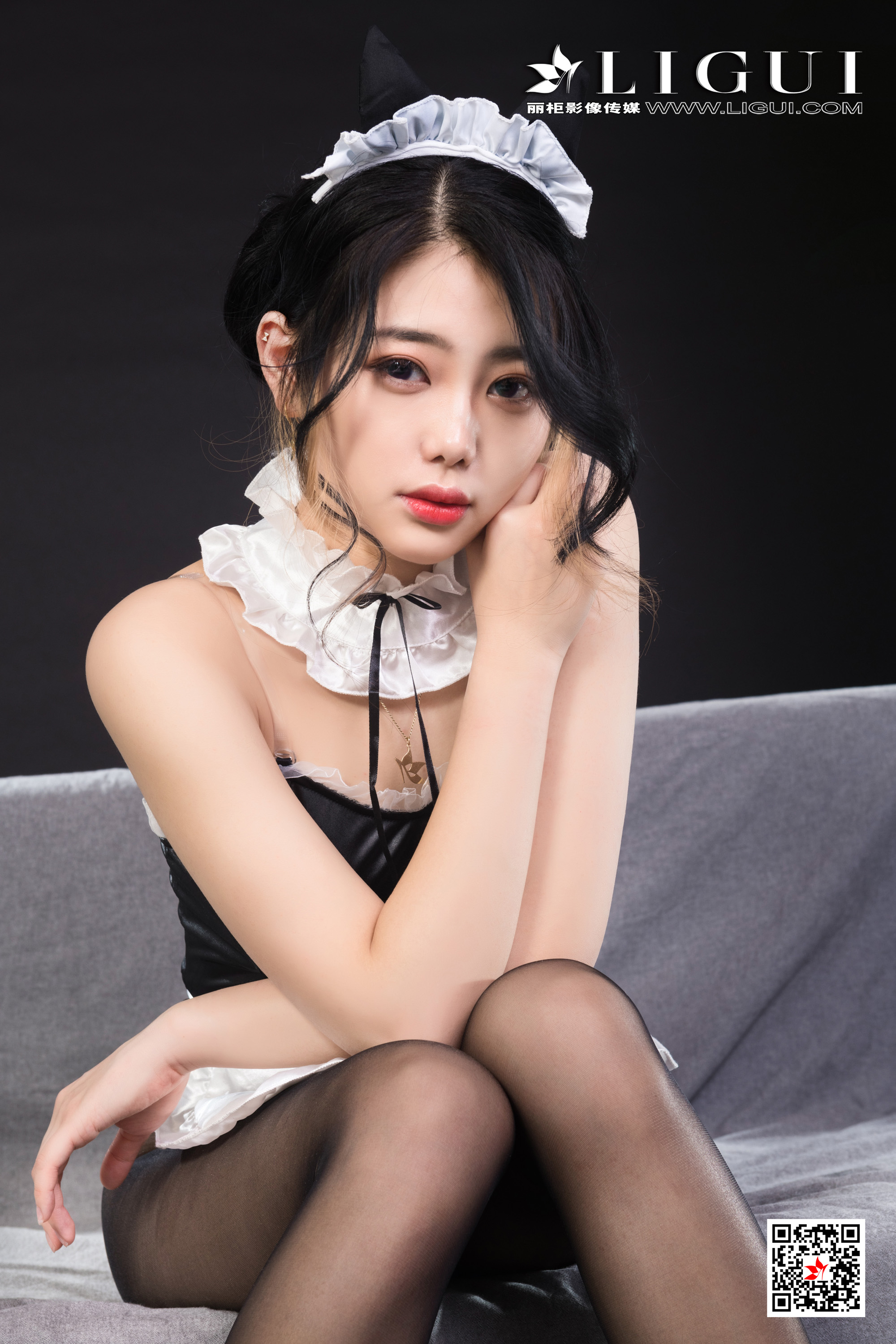 图片[3]-[Ligui丽柜] 2021.03.05 《吟丝惩戒》小智贤-六色网