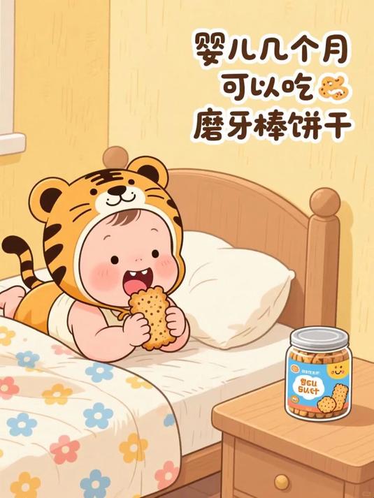 婴儿几个月可以吃磨牙棒饼干