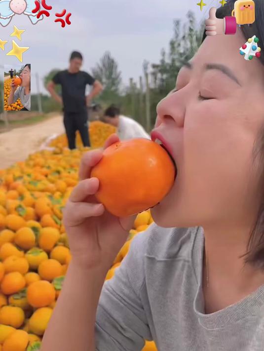 不用催熟!巧克力柿子脆甜多汁,口感超惊艳～#春节#
