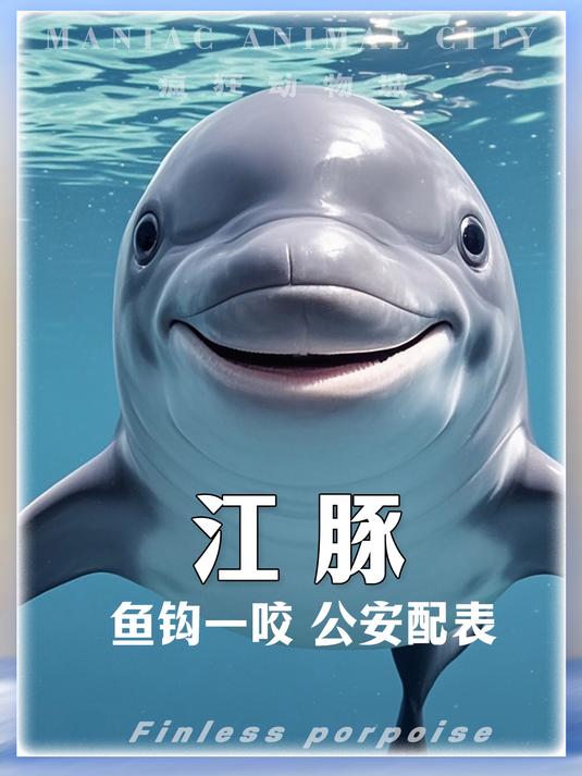 江豚:鱼钩一咬 公安配表 肚皮一翻 牢底坐穿