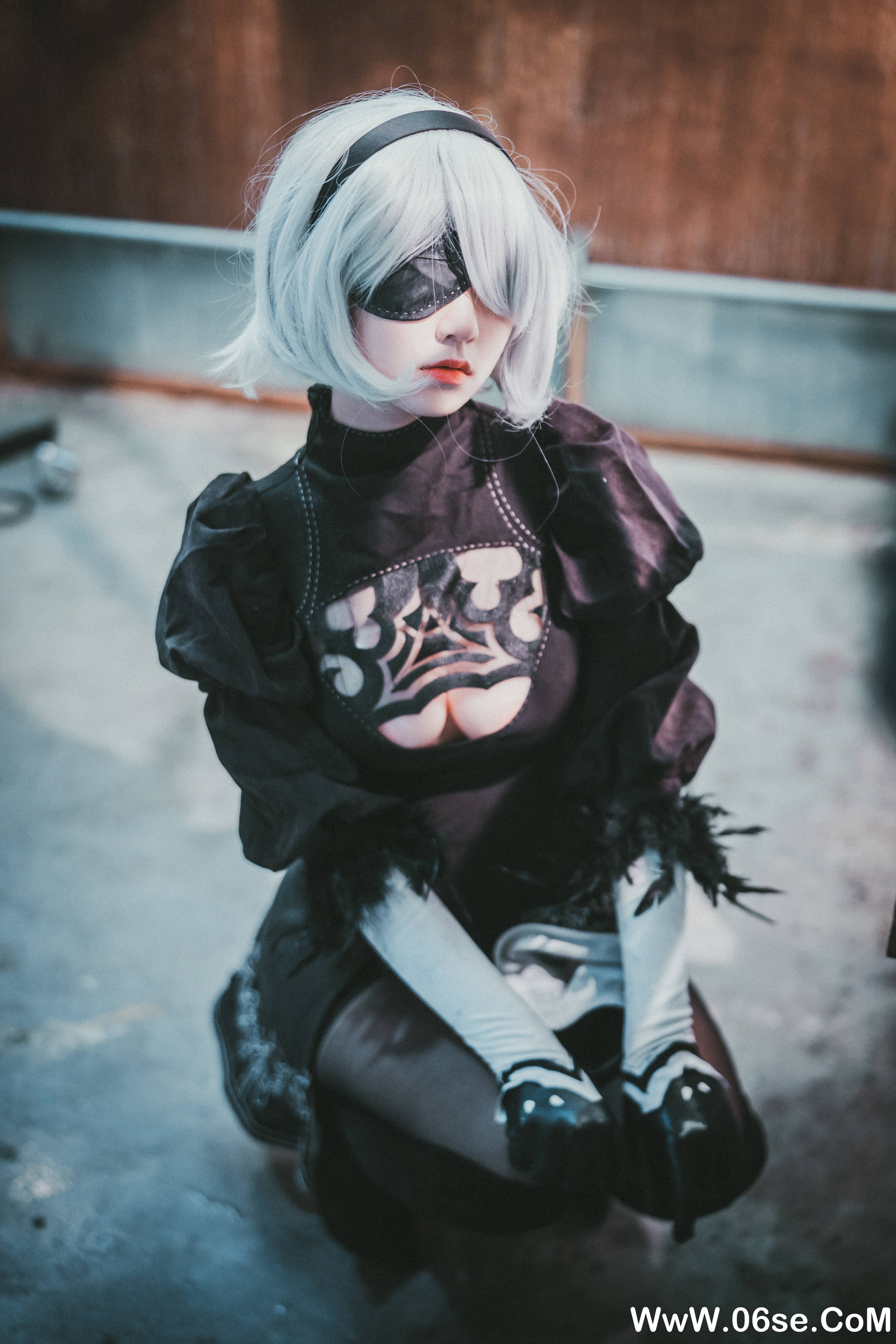 图片[4]-DJAWA — NO.131 NieR Automata 2B [47P427M]-六色网