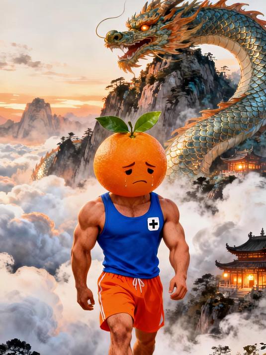 橘子肌肉男被外星人抓走了!