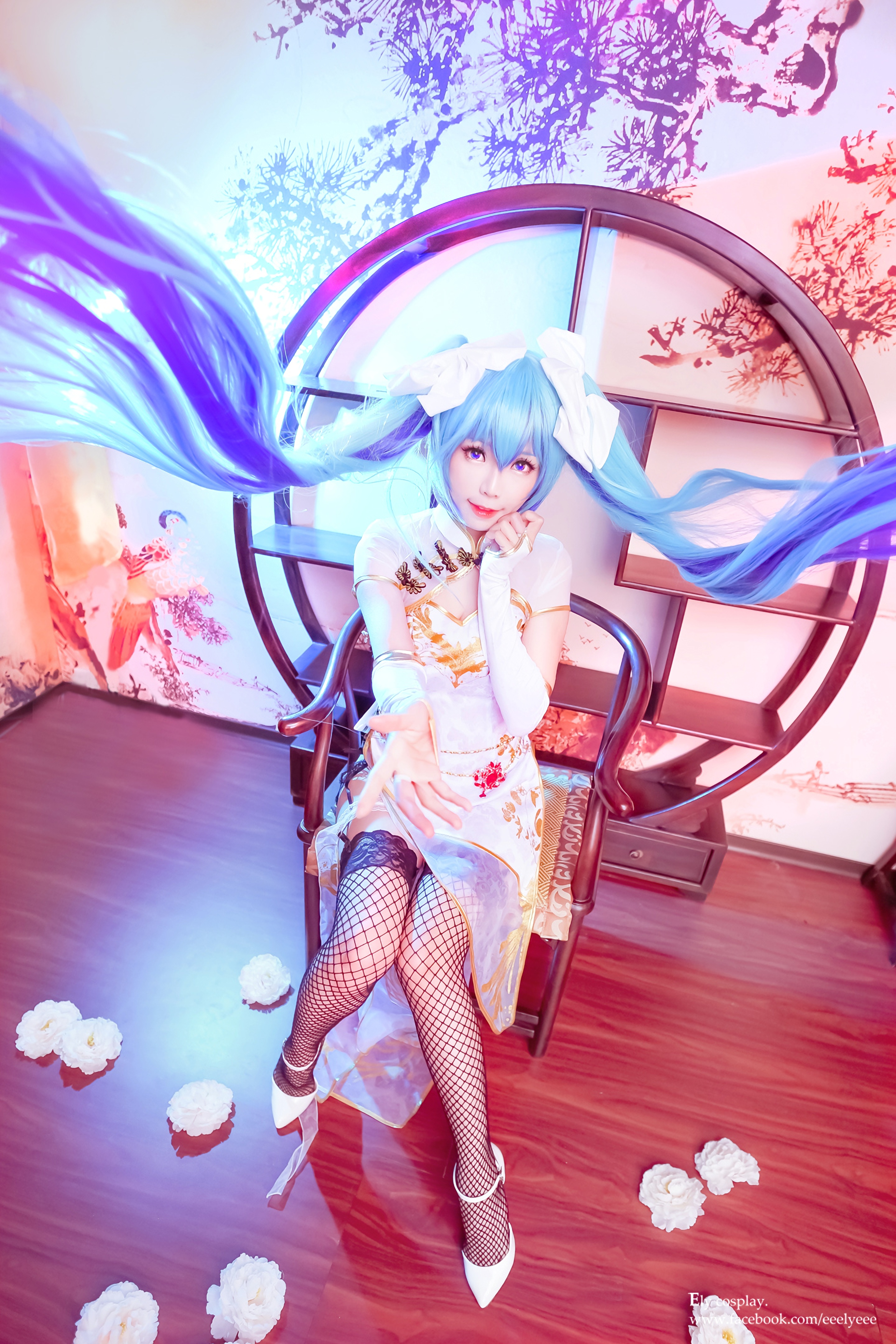 图片[8]-Ely_eee(ElyEE子) NO.013 — 初音旗袍[10P23M]-六色网