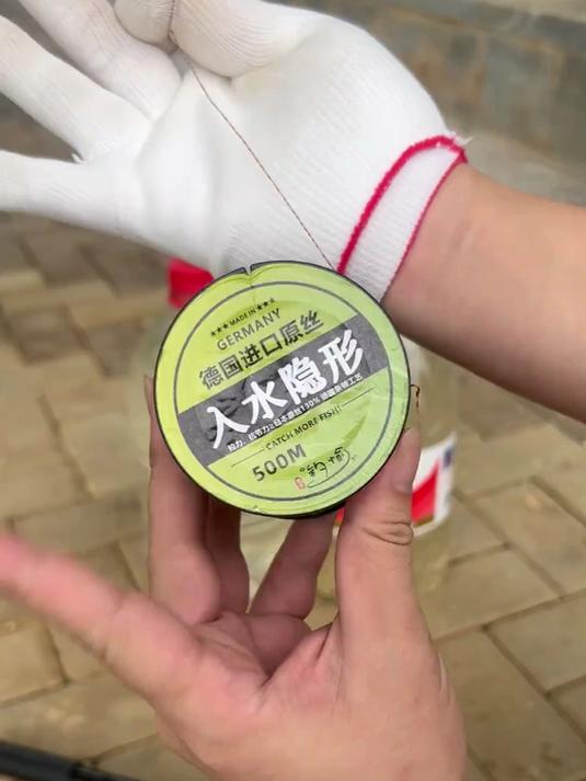 强拉不打卷 入水能隐形的斑点鱼线，海竿路亚竿台钓竿都能用！