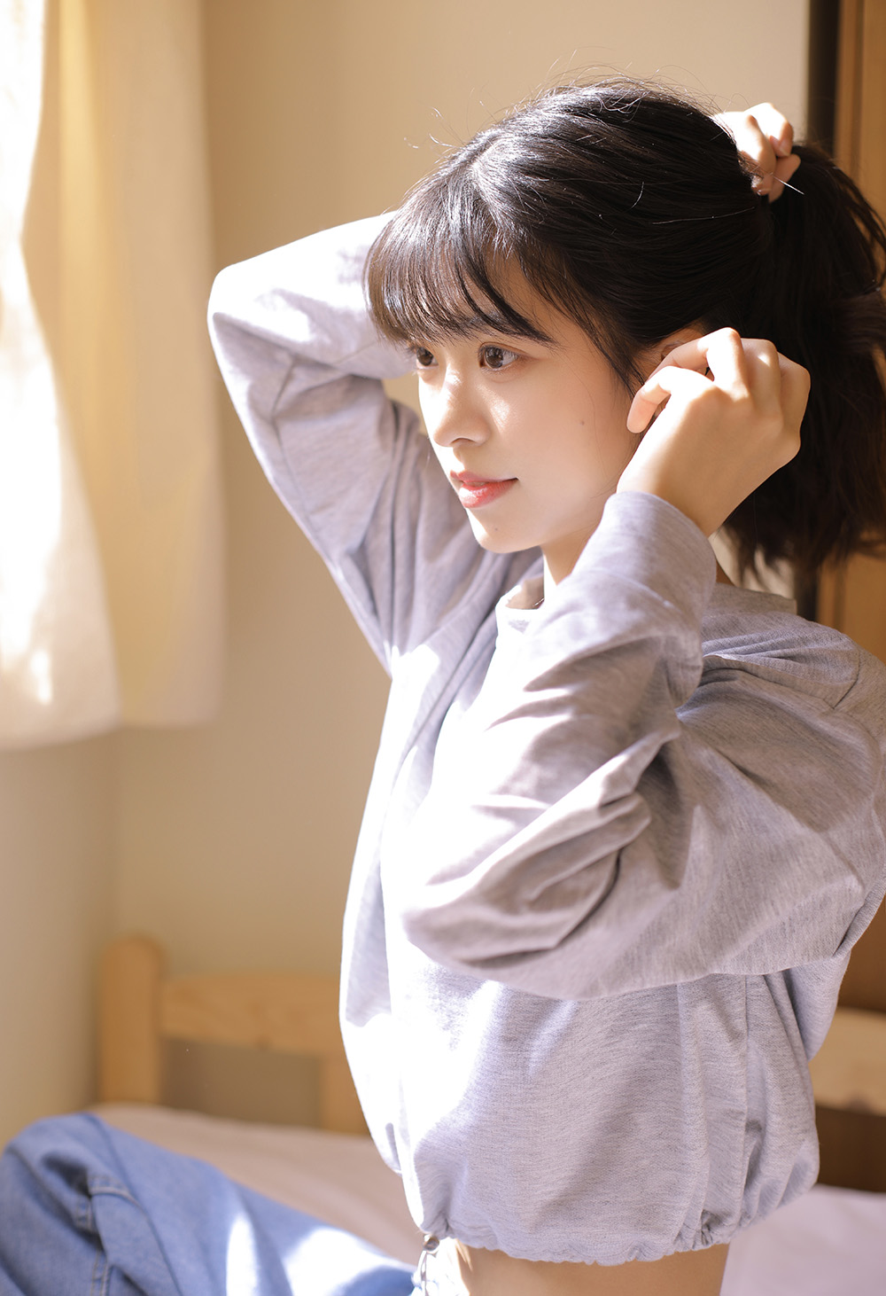 图片[9]-居家少女午后时光-六色网