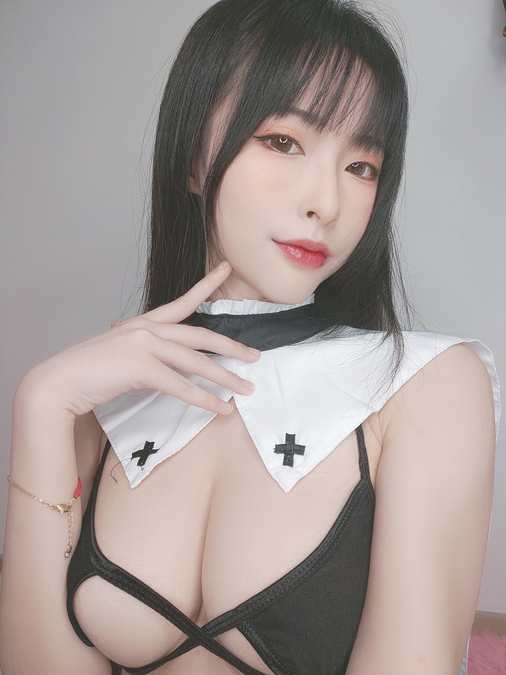 图片[6]-清水由乃 NO.012 – 黑丝修女[29P+3V66M]-六色网