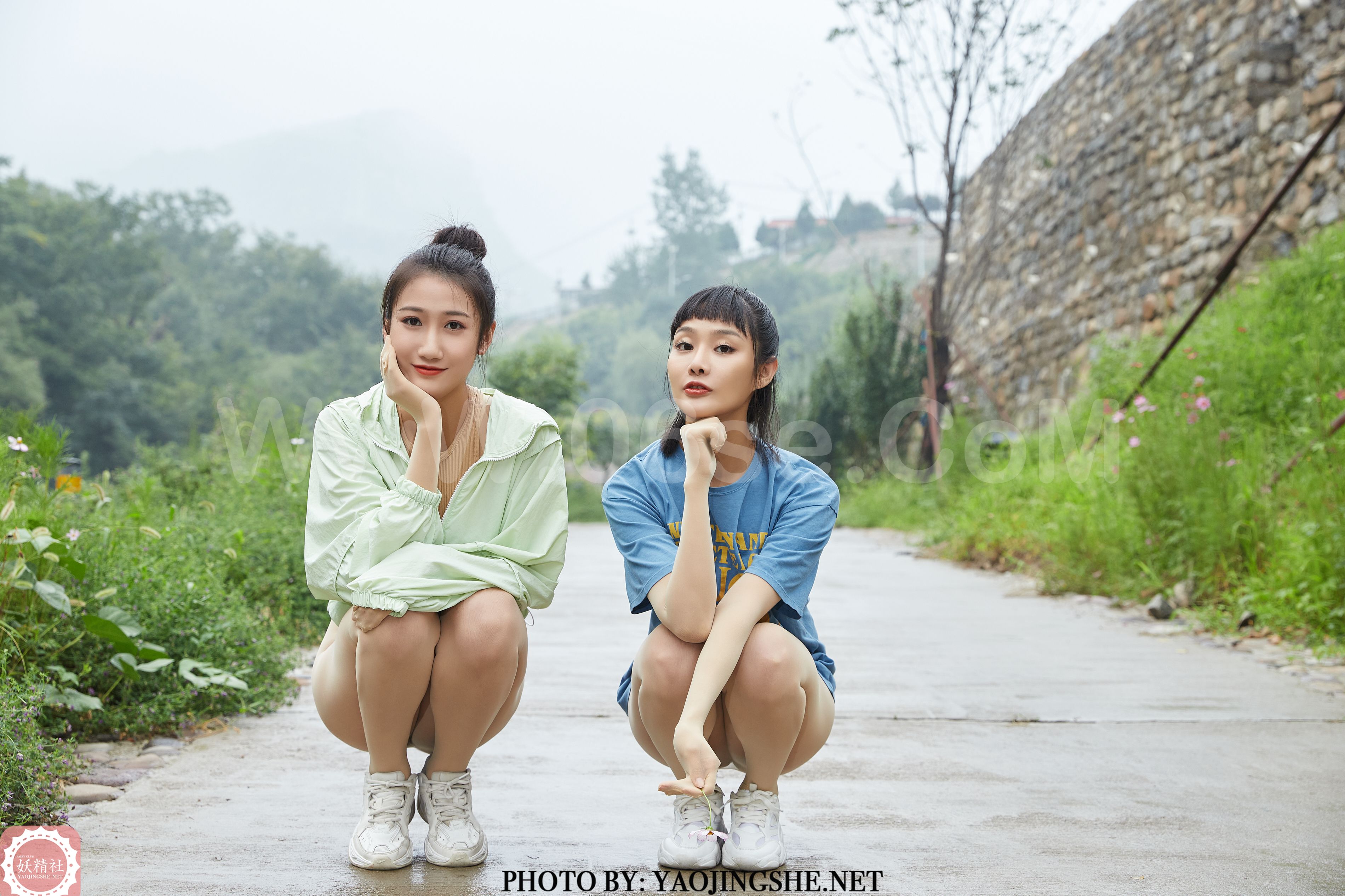 图片[13]-[YaoJingShe 妖精社] T2040《可可&思文-郊游》[34P-238MB]-六色网