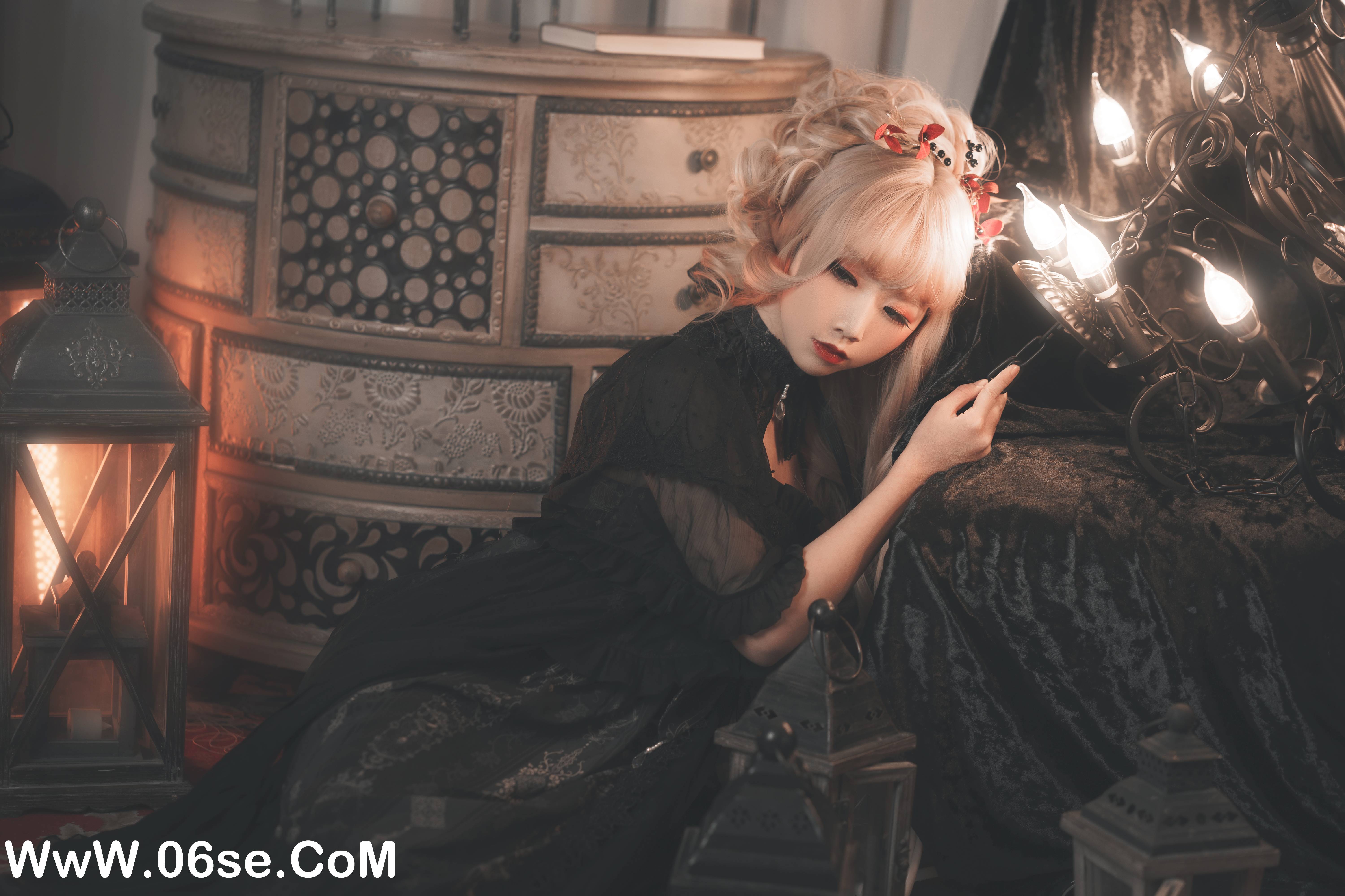 图片[7]-Coser面饼仙儿 NO.033 十六夜颂歌[12P126M]-六色网