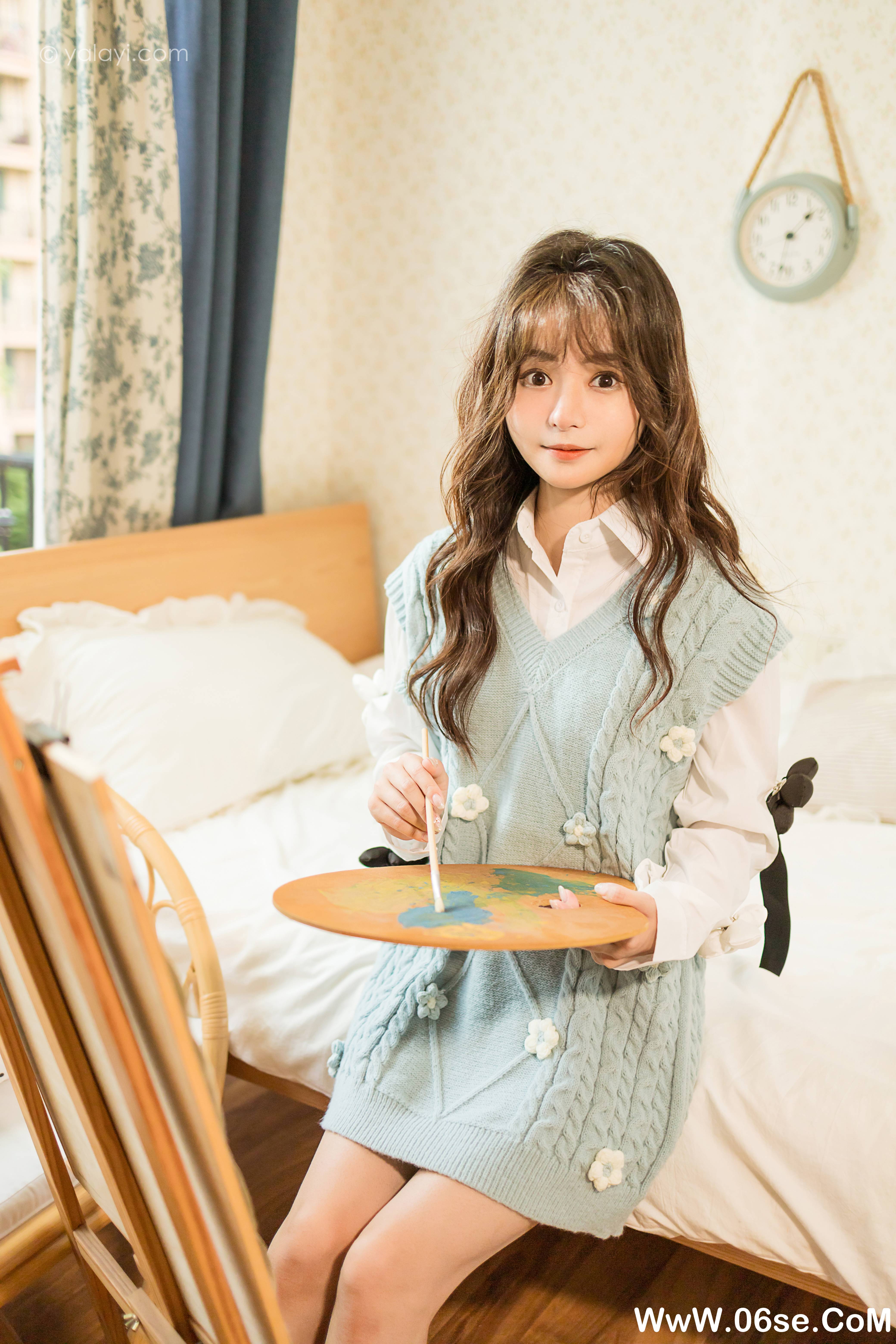 图片[35]-[YALAYI雅拉伊] 2022.05.18 NO.927 小亭《微微一笑》[40+1P475M]-六色网
