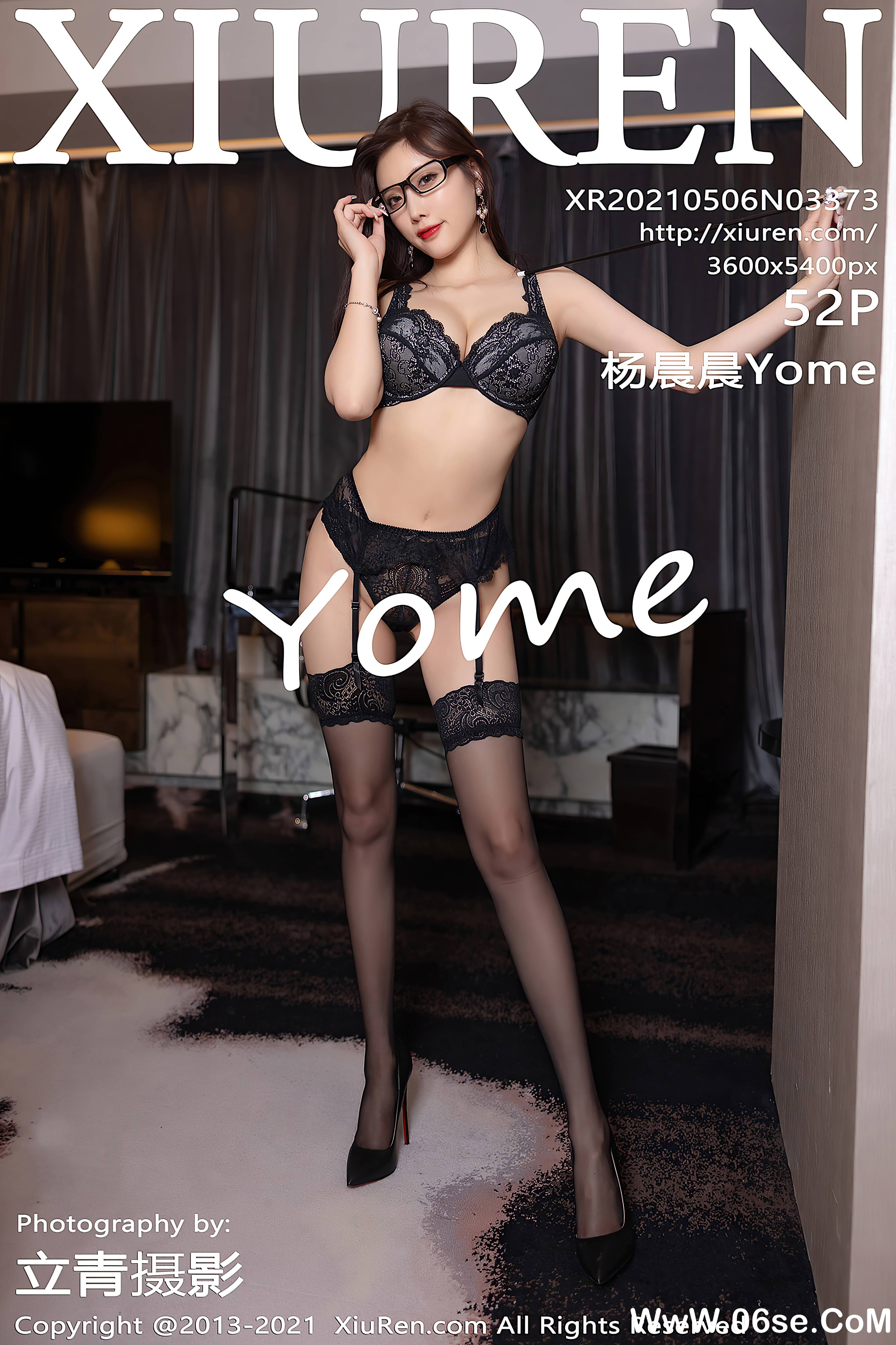 [XIUREN秀人网] 2021.05.06 NO.3373 杨晨晨Yome[52+1P501M]-六色网