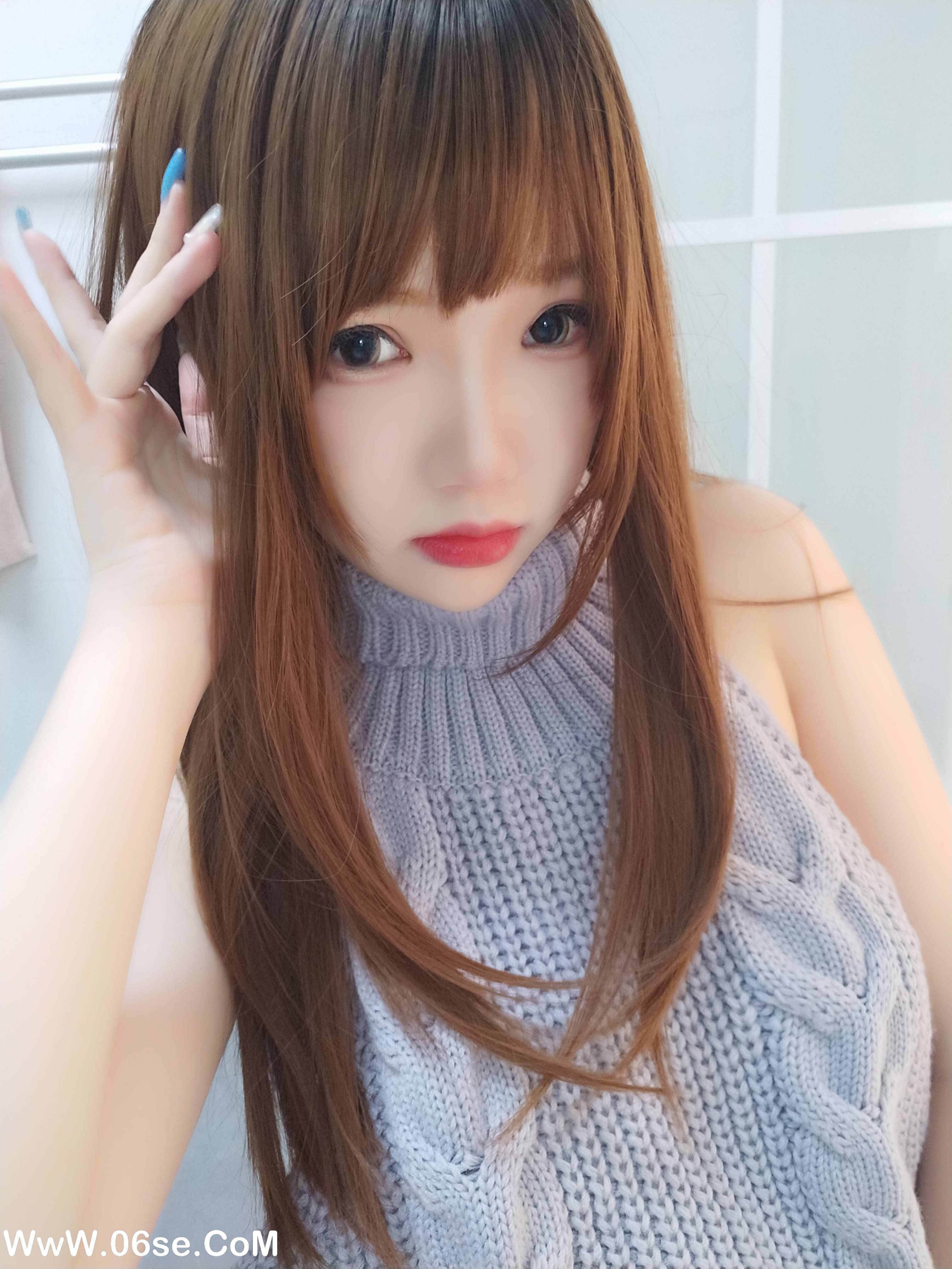 图片[47]-雪晴 – NO.027 黑丝漏背毛衣[156P+38V2.23G]-六色网