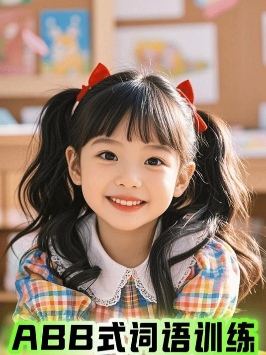 小学一二三年级语文词语成语ABB式词语训练