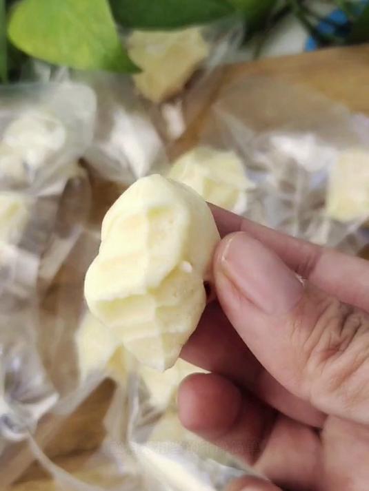 无蔗糖更纯粹!内蒙牧民手工奶疙瘩,原味乳制品牛奶疙瘩奶酥