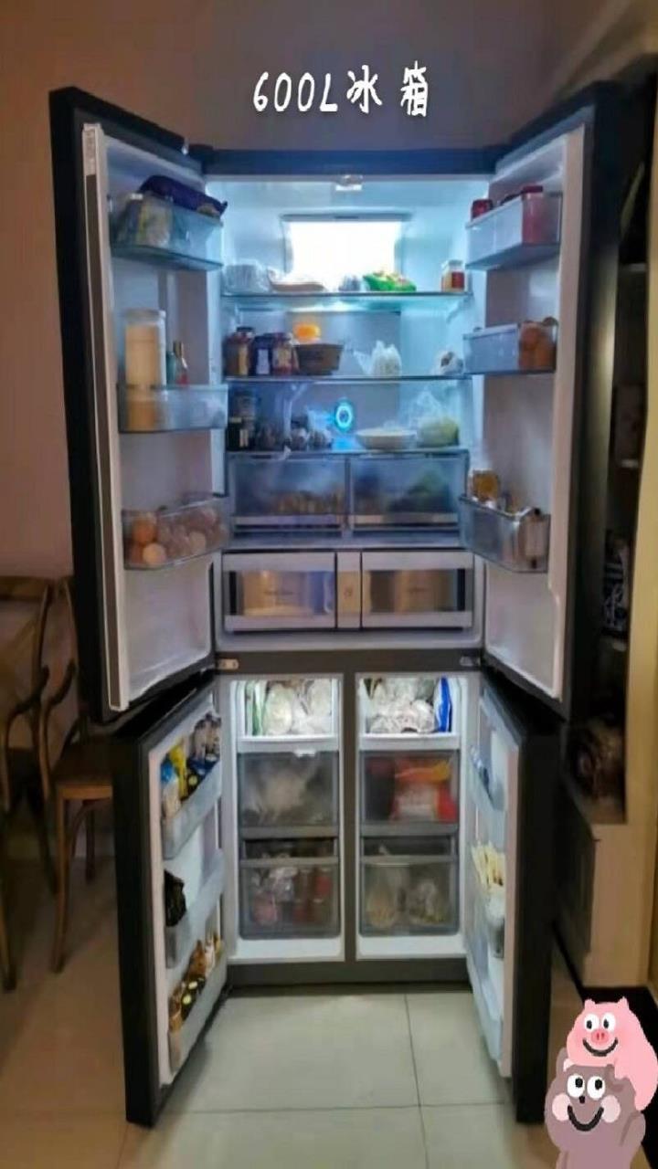 双蒸发器600升以上大容量冰箱来咯~