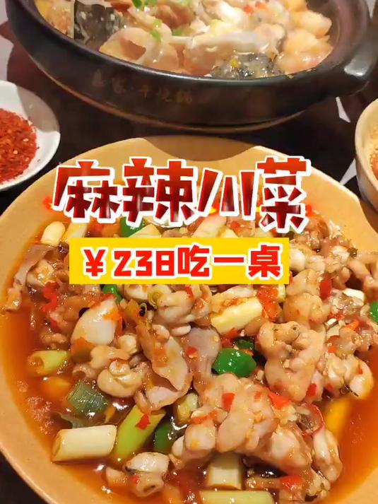 麻辣川菜238,吃一桌,下方走起
