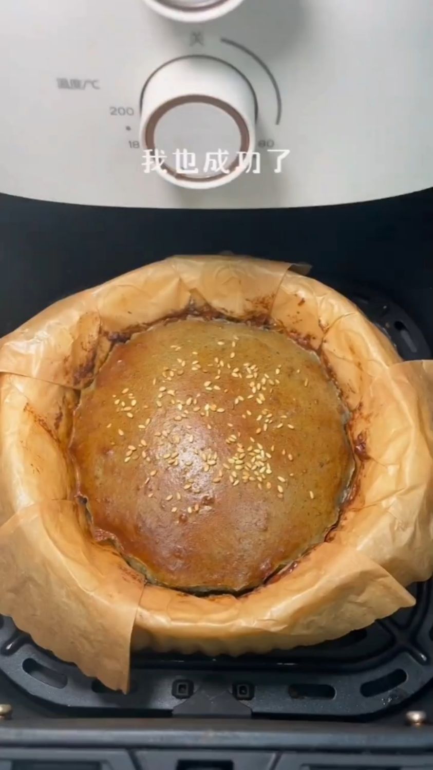 黑芝麻糊蛋糕这样做