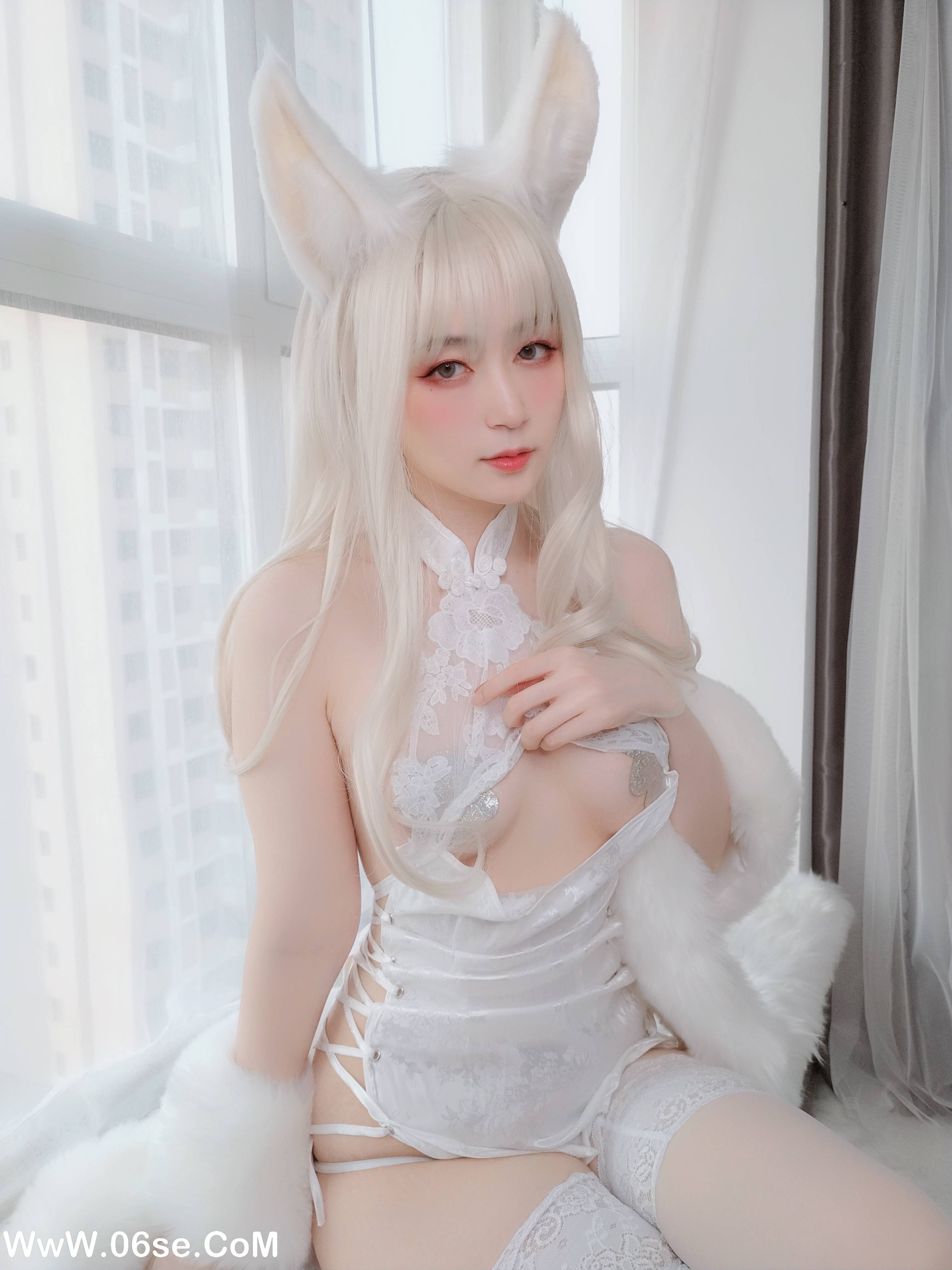 图片[74]-Coser小姐姐白银 NO.054 – 白兔[101P+6V683M]-六色网