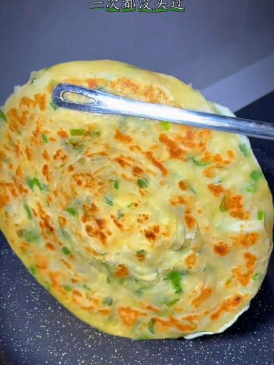 这是最近比较火的手抓饼的做法