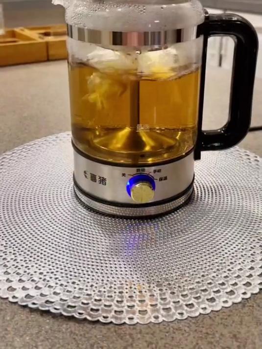 「德国品质」多功能煮茶壶,蒸汽煮茶,蒸煮一体,细腻无茶渣!