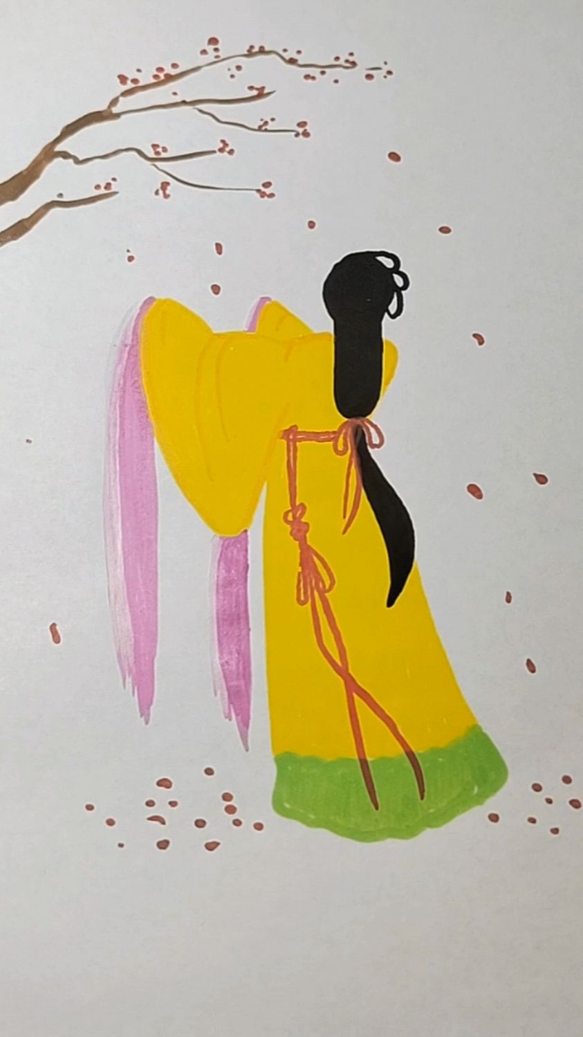 古风美女手绘