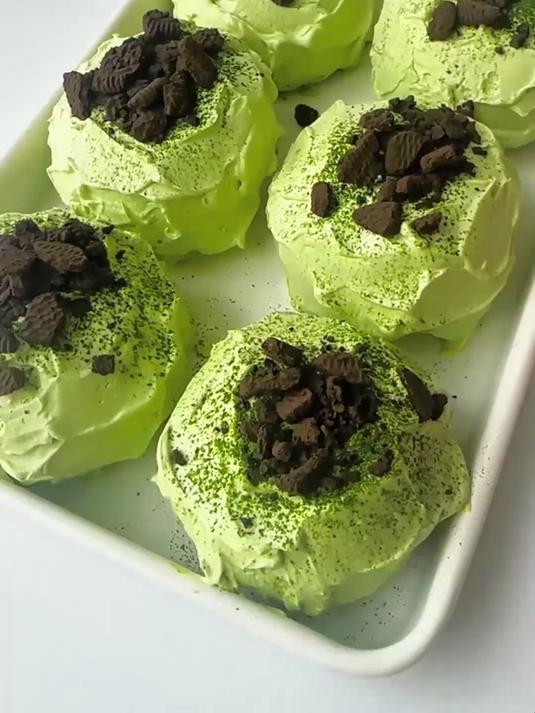 抹茶奶贝美食甜品治愈一切不开心，甜品可以治愈一切不开心