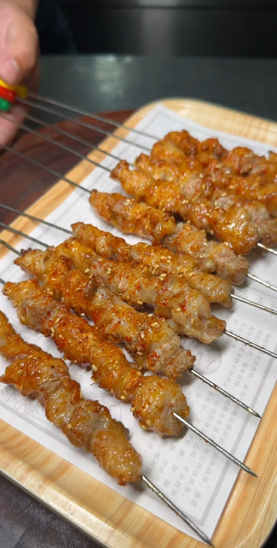 新疆盐水羊肉串