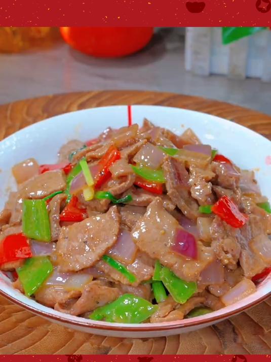 这样做的炒牛肉片,鲜香嫩滑,营养又好吃!