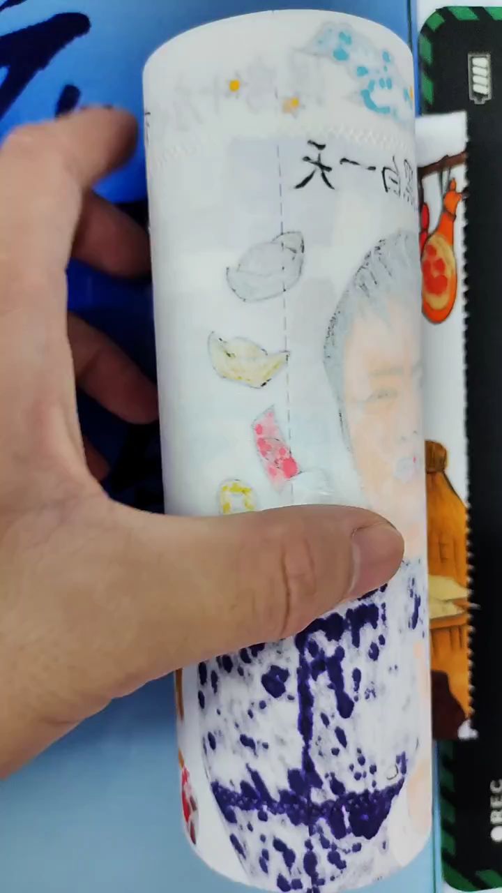 手工浍画:有粮千担也是一日三餐