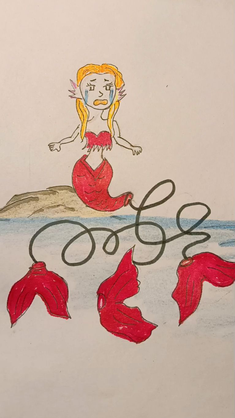 哪个是美人鱼的尾巴?