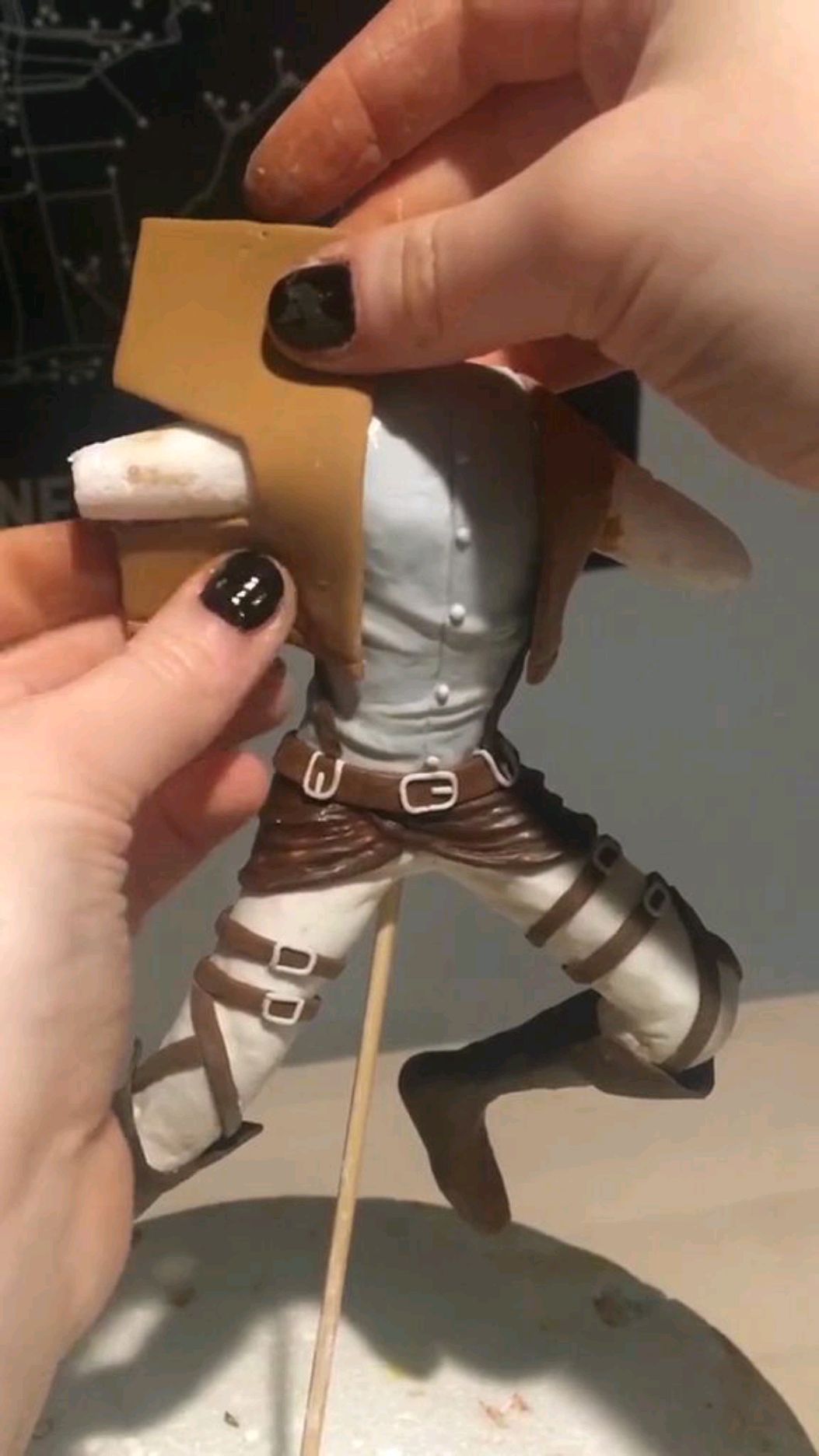 做自己喜欢的造型巧克力