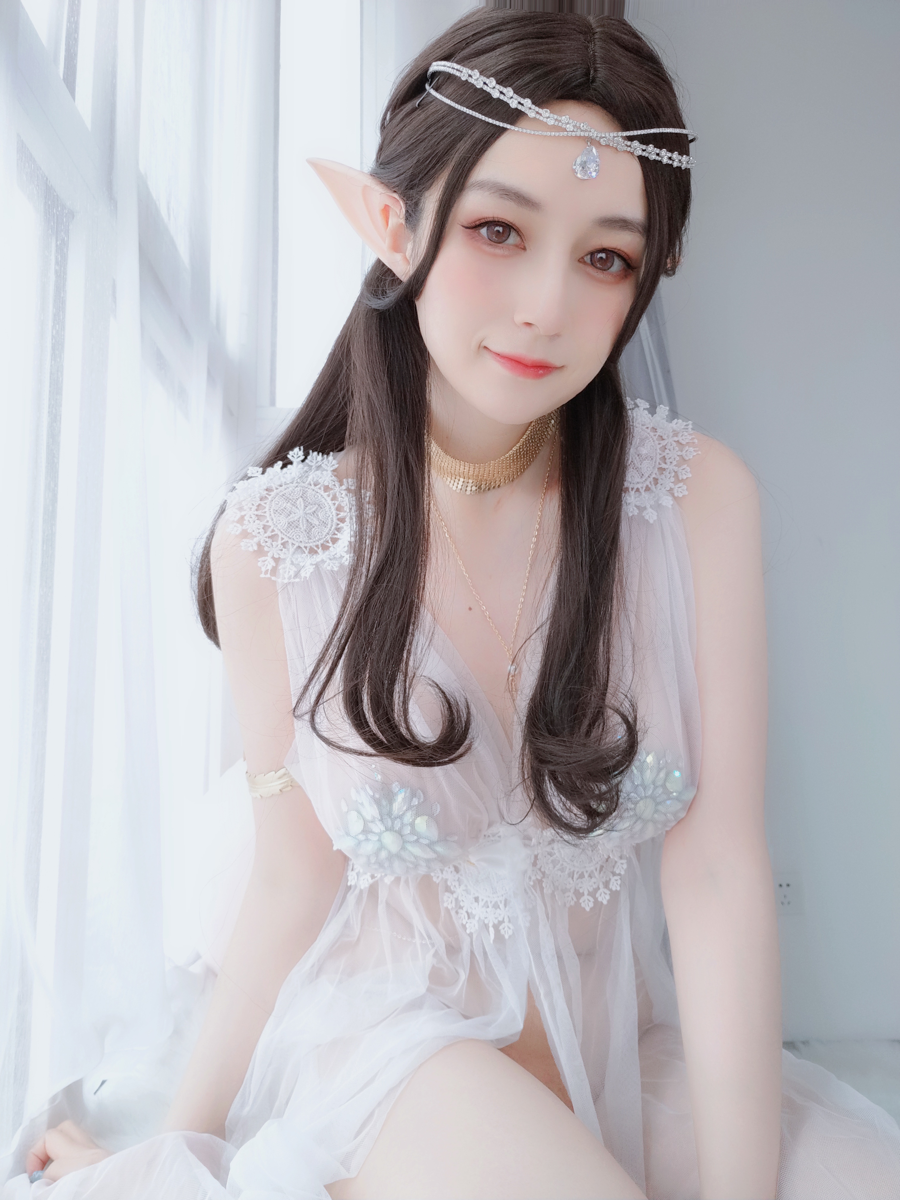 图片[10]-Coser小姐姐白银 NO.038 – 精灵宝石内衣 [70P164M]-六色网