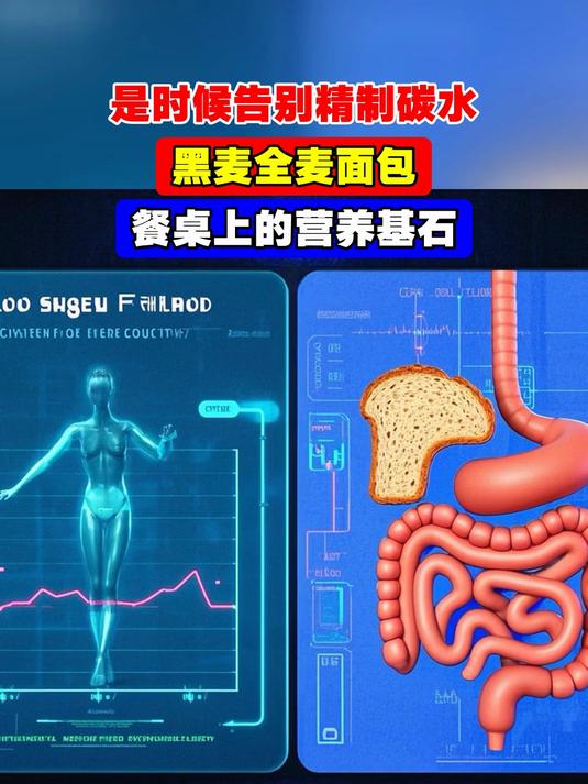 是时候告别精制碳水,黑麦全麦面包,餐桌上的营养基石