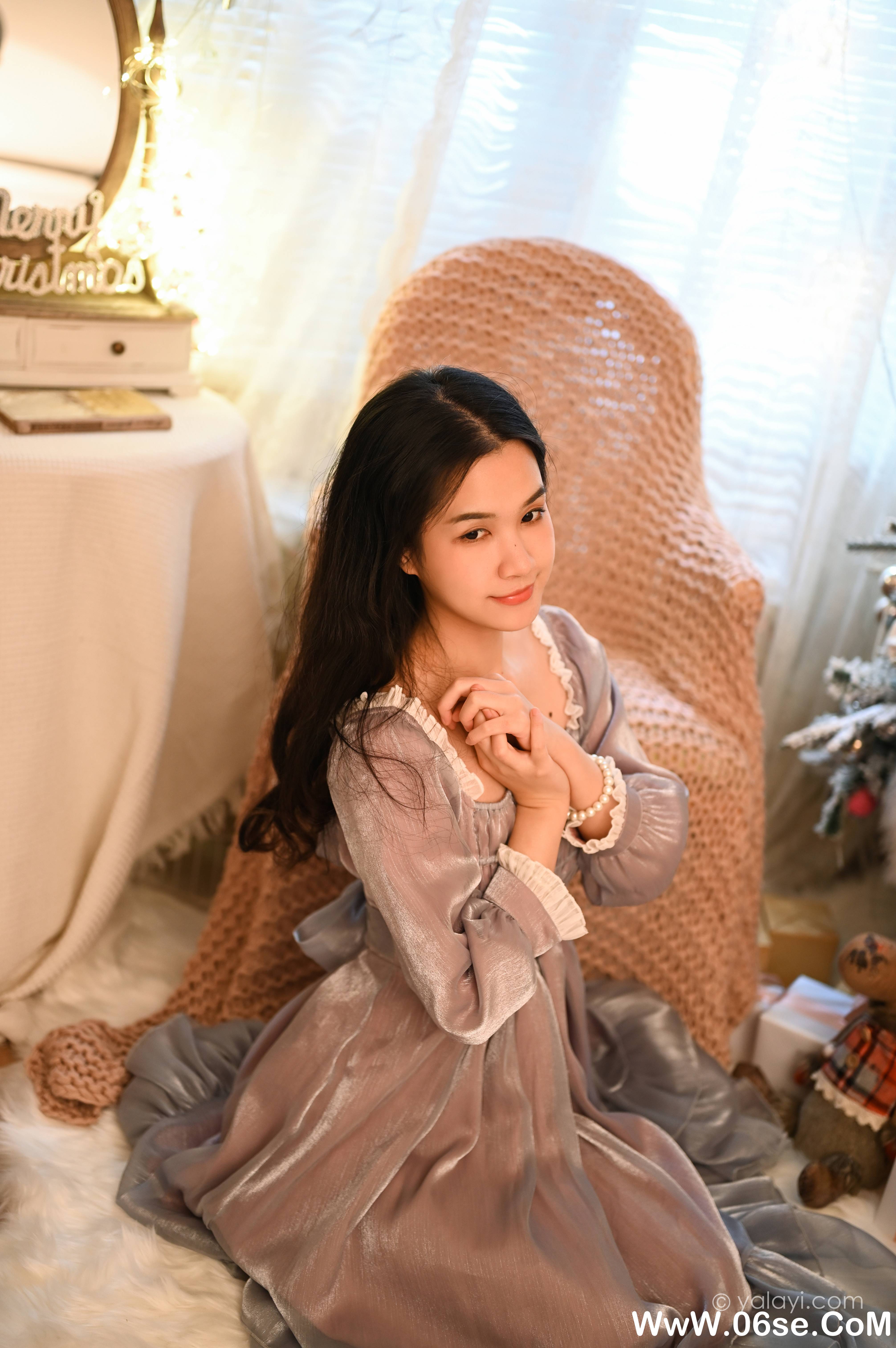 图片[6]-[YALAYI雅拉伊] 2020.12.25 NO.744 虞艺《平安夜有我》[34P+1P550M]-六色网