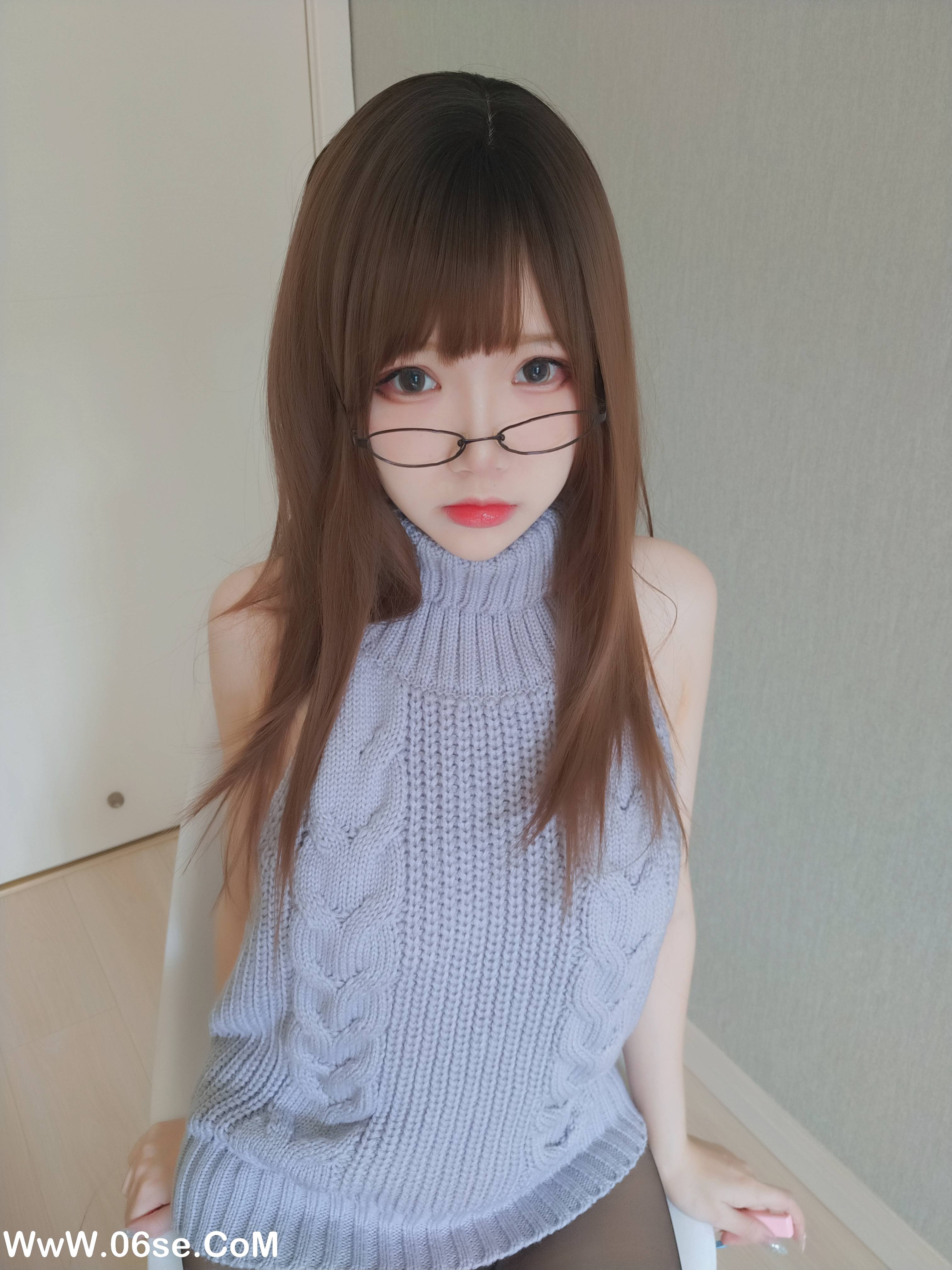 图片[54]-雪晴 – NO.027 黑丝漏背毛衣[156P+38V2.23G]-六色网
