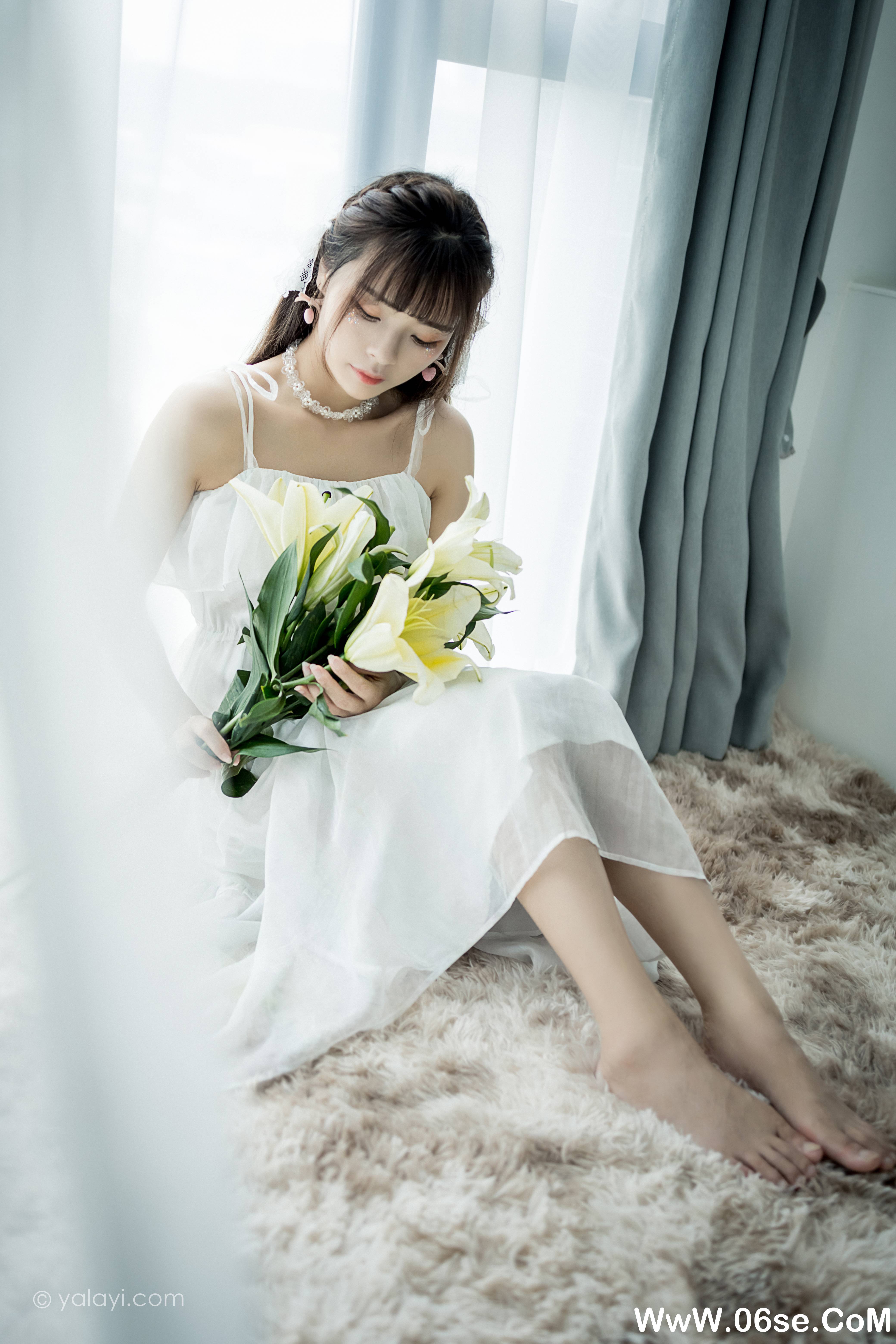 图片[8]-[YALAYI雅拉伊] 2021.07.19 NO.816 程小蝶《白色恋人》[40+1P436M]-六色网