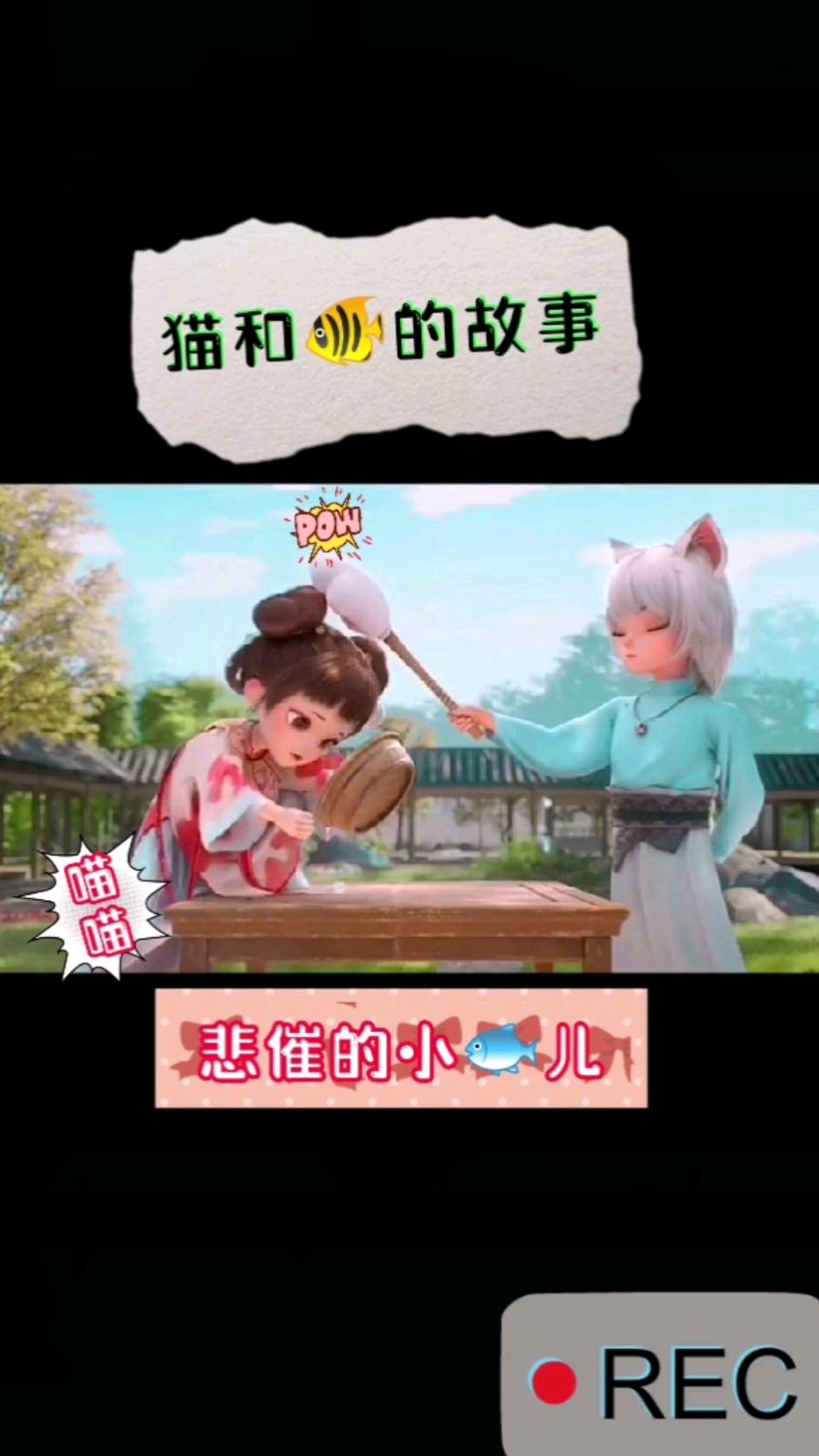 猫和鱼的故事-悲惨的小鱼儿