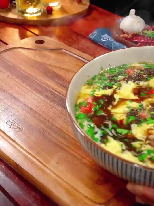 加班饿了喝啥?紫菜虾皮汤速食装,几分钟搞定