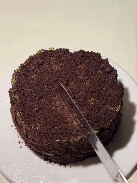 复刻网红甜品！奥利奥抹茶双层芝士蛋糕！