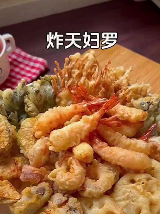 饭店后厨必囤!正宗天妇罗炸虾粉:日式酥脆工艺,裹粉轻薄不吸油