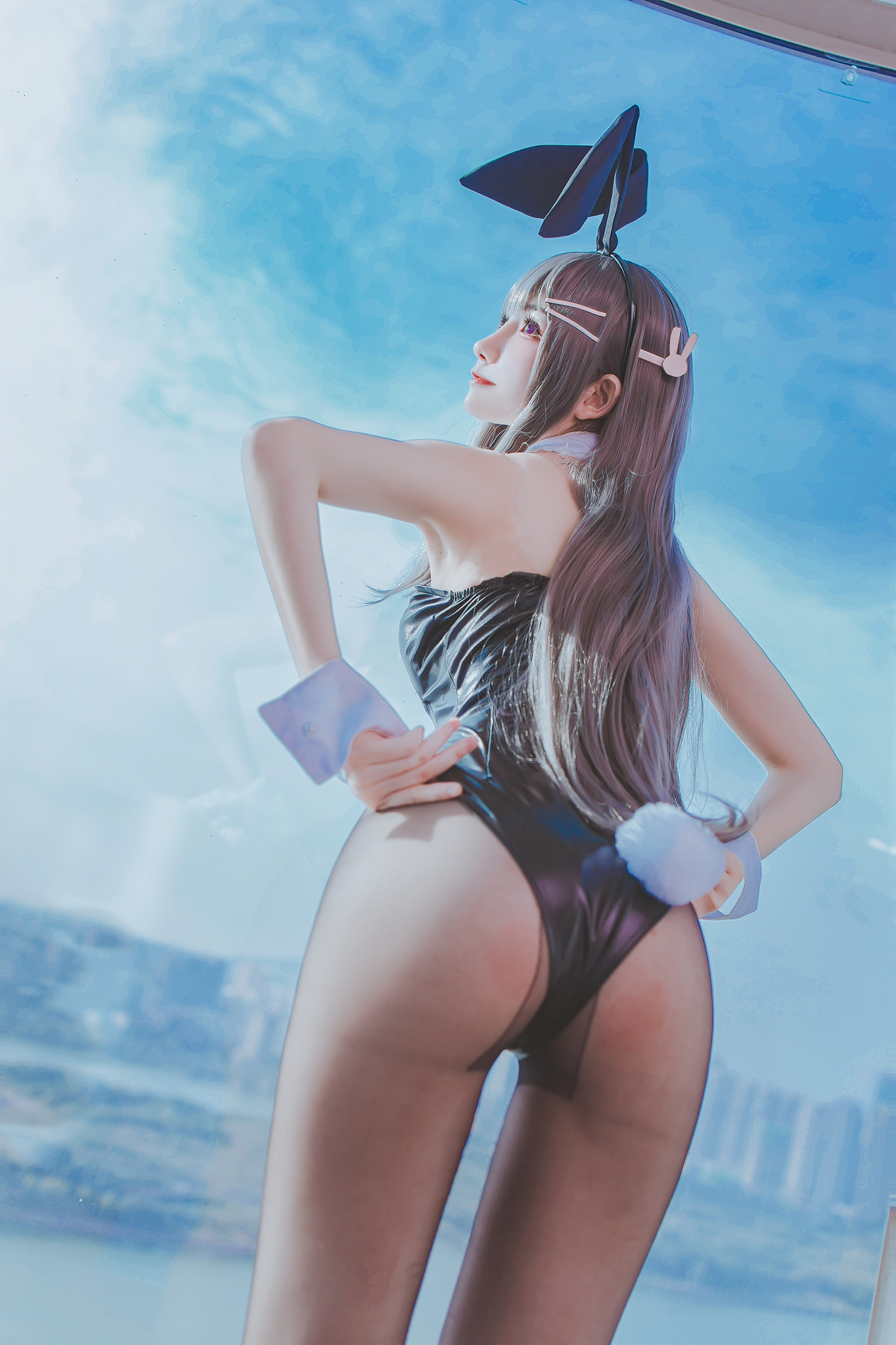 图片[31]-Coser衣衣 NO.064 – 麻衣兔女郎[42P78M]-六色网