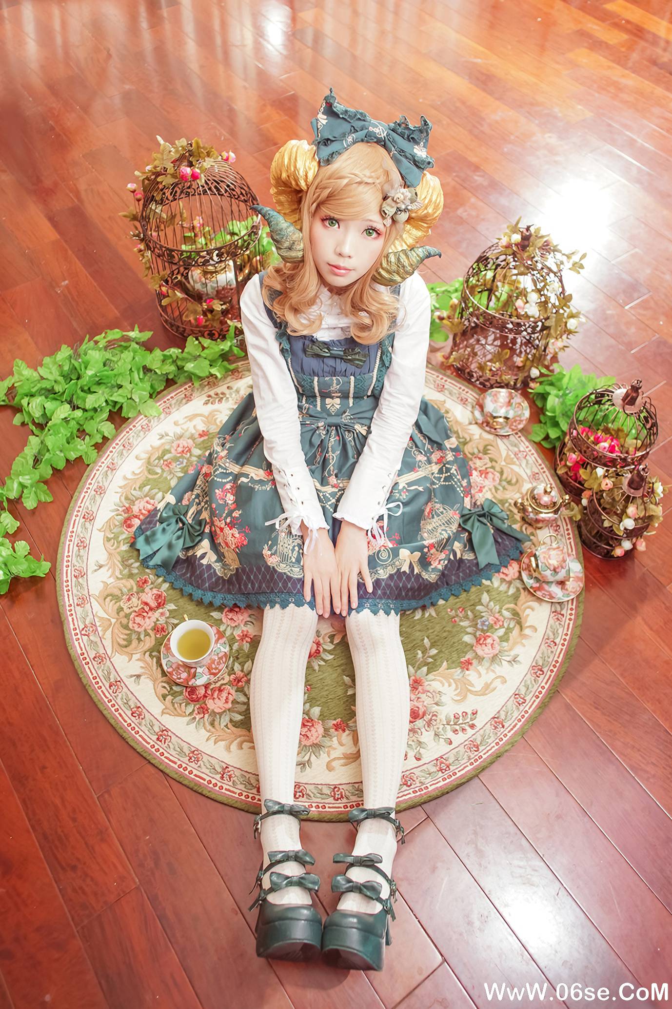 图片[11]-Ely_eee(ElyEE子) NO.016 — 午茶角少女[27P84M]-六色网