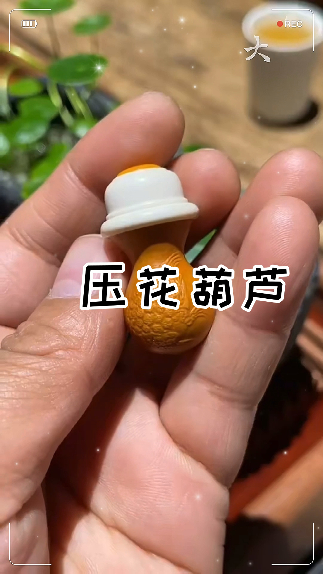 名家沈志均压花葫芦,这才叫美感