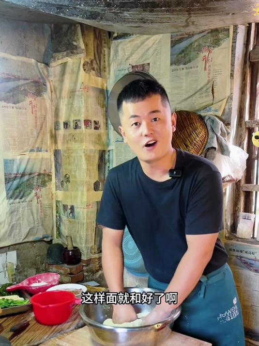 炸油条 胡辣汤 农村美食