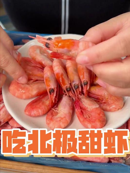 买北极甜虾享鲜甜不用烹饪