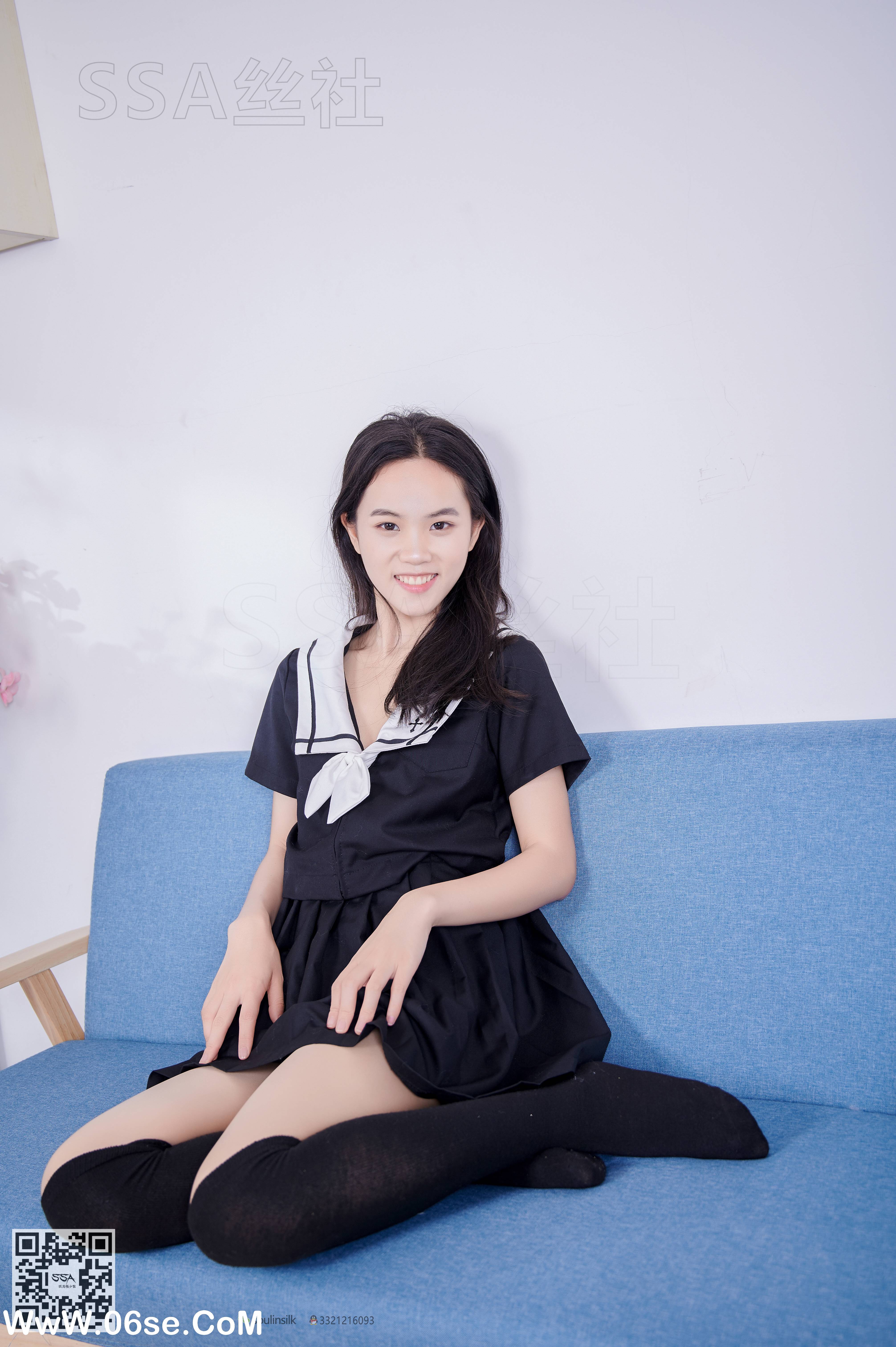 图片[76]-[SSA丝社] NO.116 慧慧 腿模慧慧清纯JK学生制服（黑色星期五）[138P2.14G]-六色网