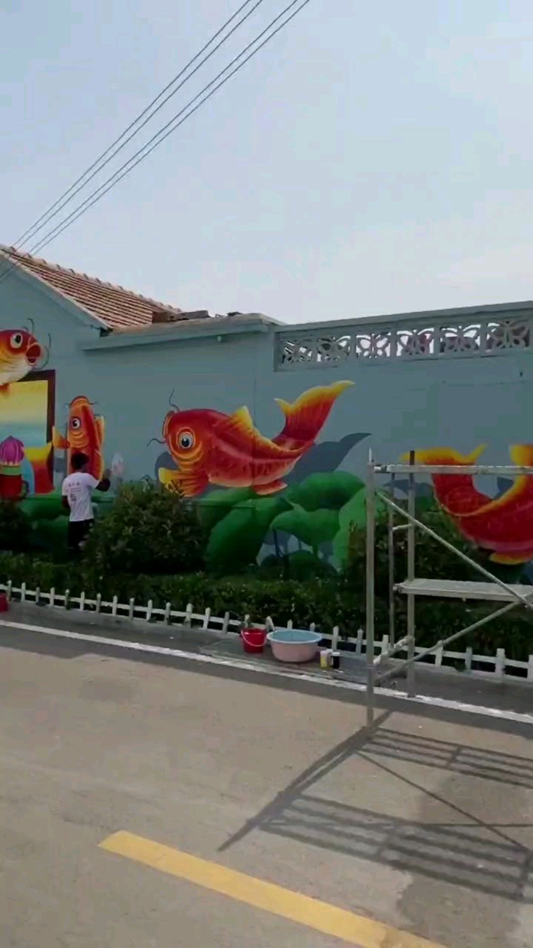 美丽乡村3D鲤鱼跳龙门