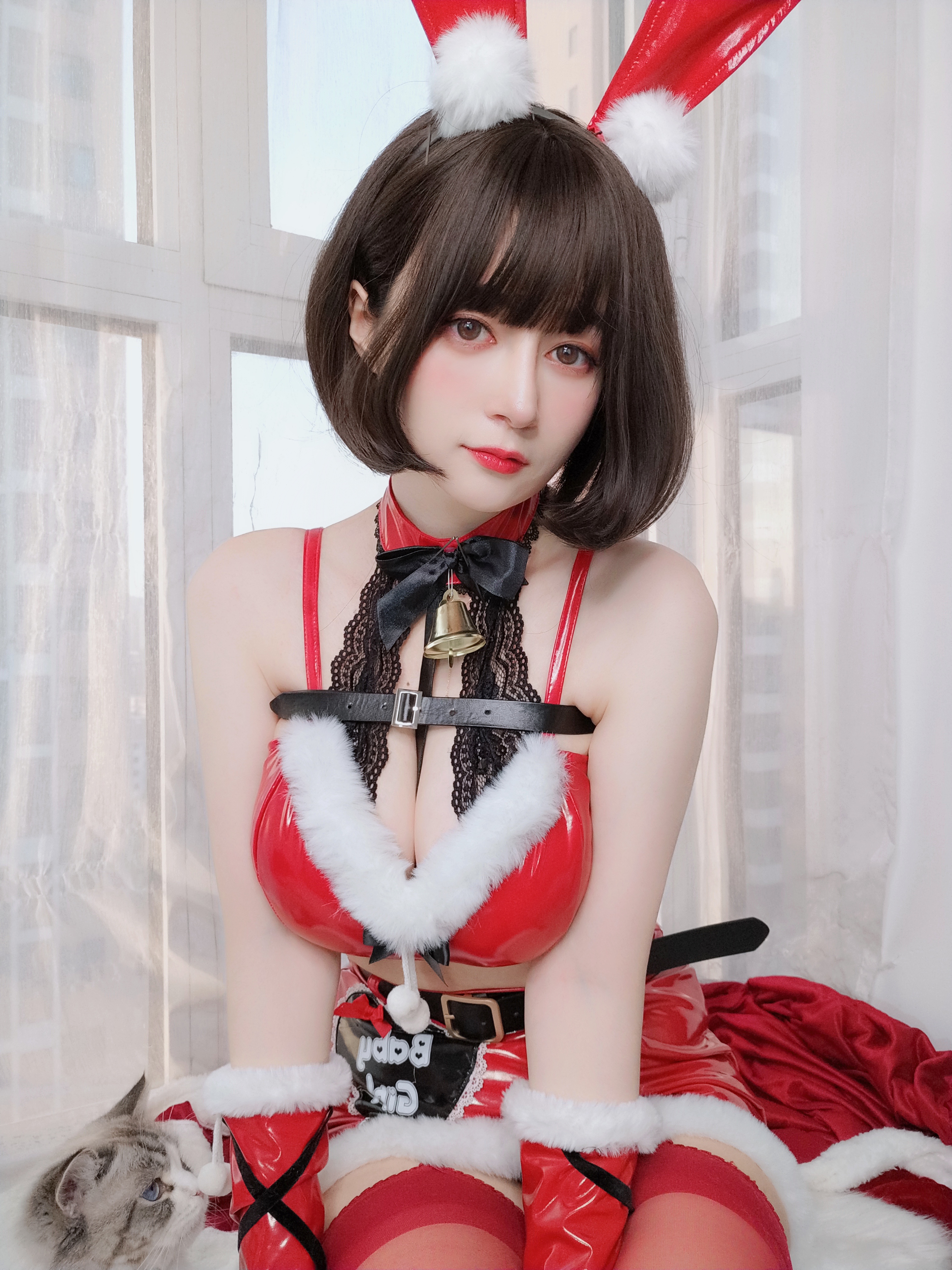 图片[44]-Coser小姐姐白银 NO.162 — Merry Christmas [49P+1V156M]-六色网