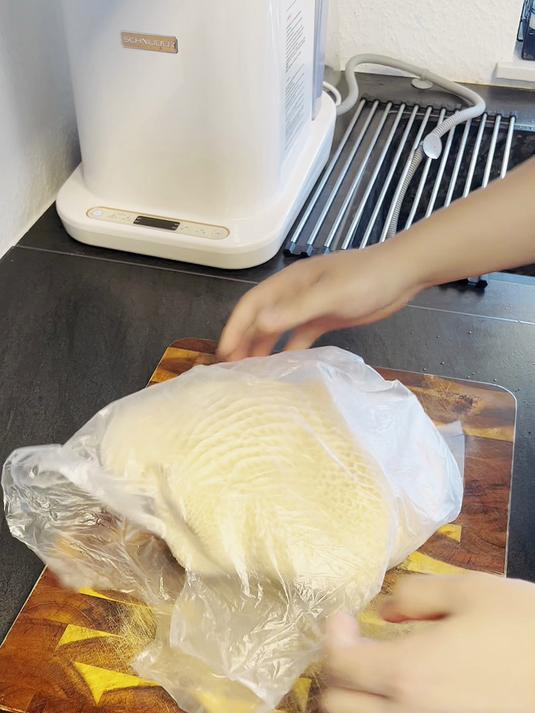 留子吃上黏糊麻辣烫涮牛肚就是这么简单!