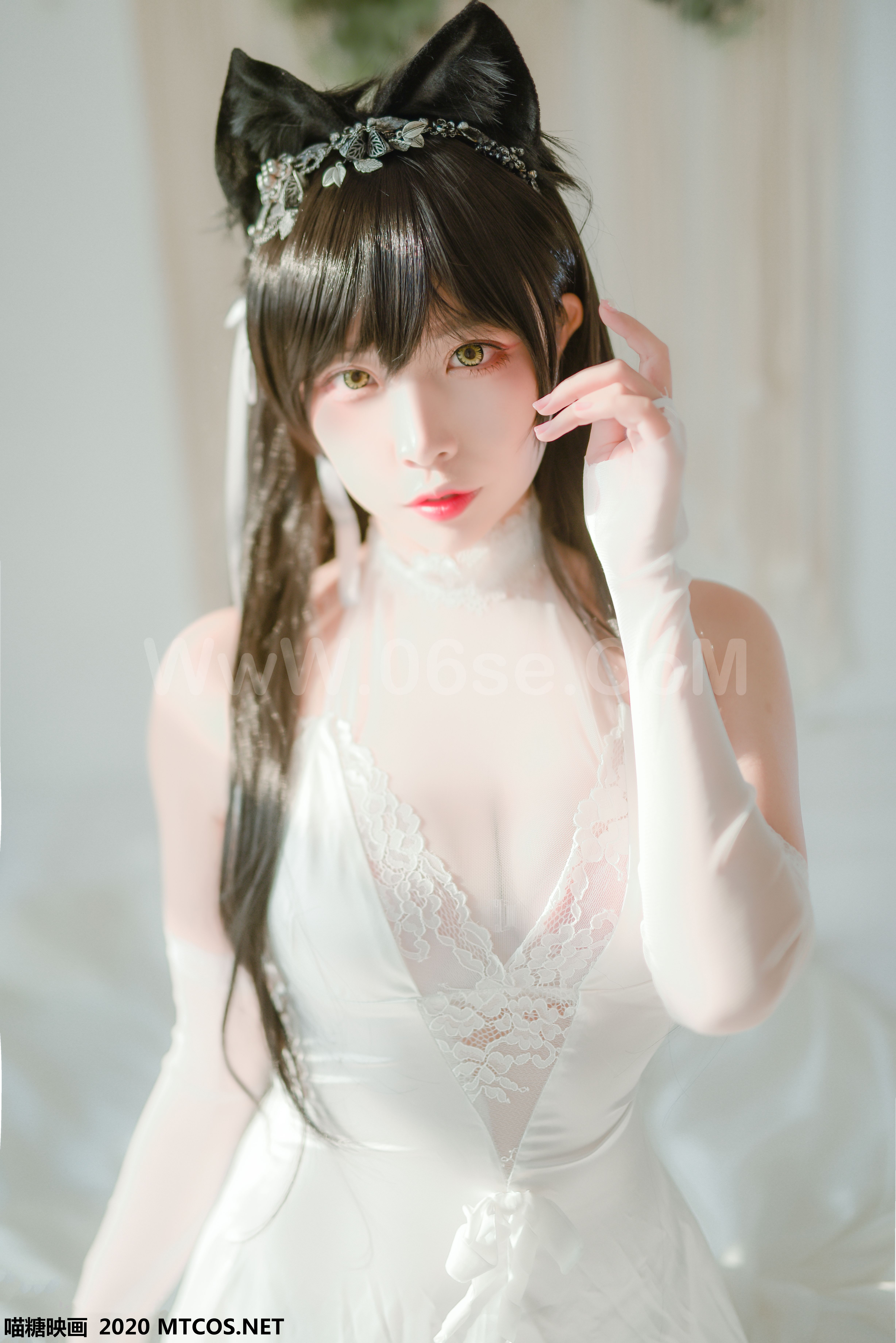 图片[8]-[MTCos] 喵糖映画 Vol.100 二佐Nisa 婚纱爱宕-六色网