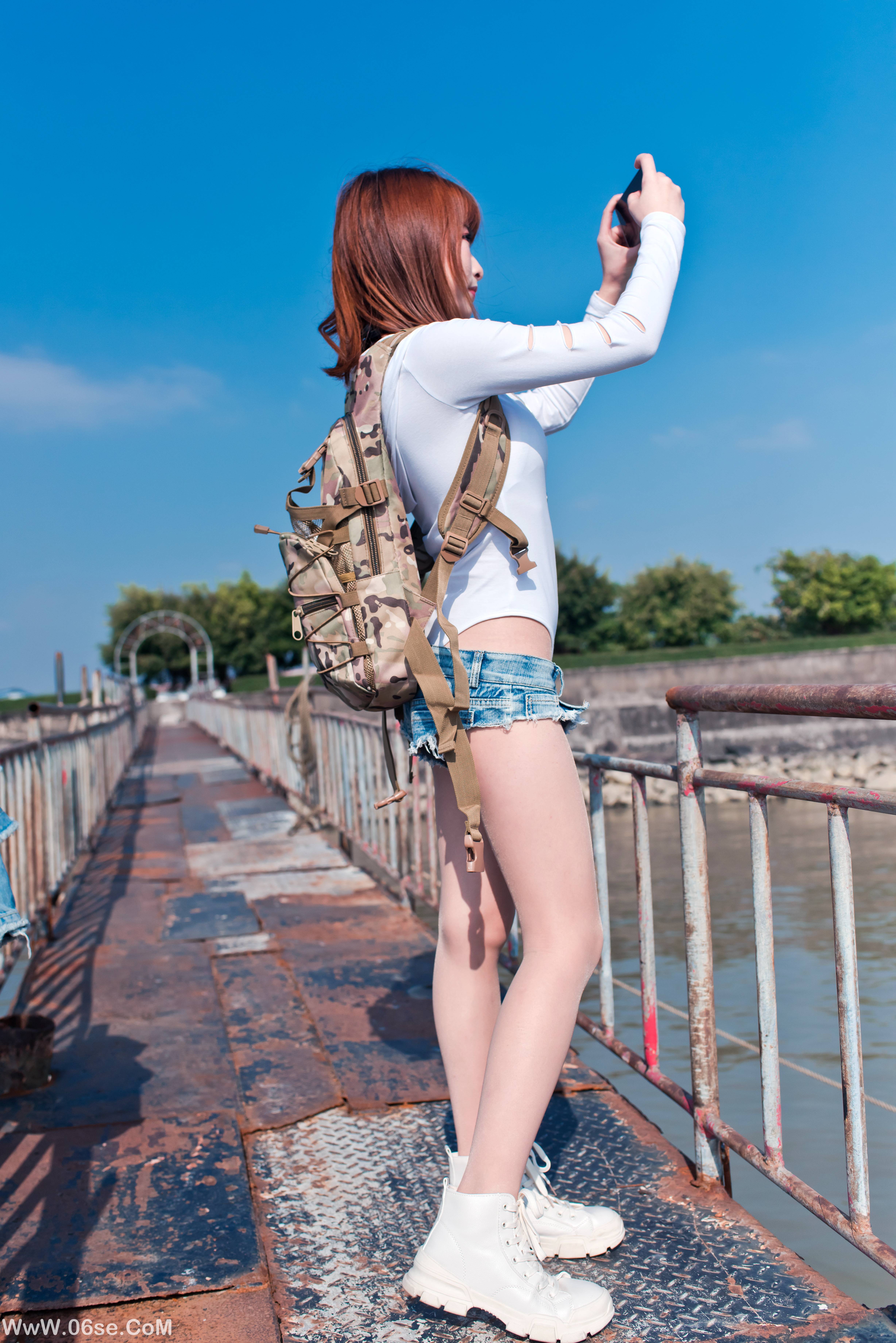 图片[224]-清水由乃 NO.003 御风街拍 轻水海鸥岛RS牛仔街拍 [413P2.81G]-六色网